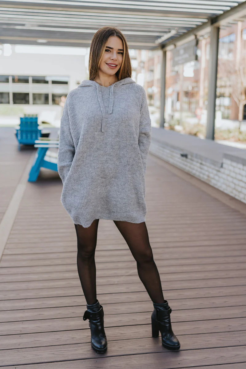 Lift Me Up Sweater Dress