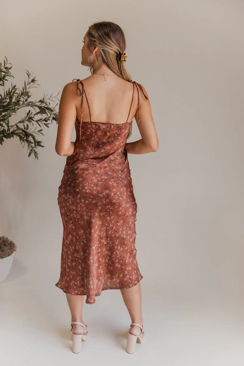 Like I Loved You Floral Midi Dress - Image 5