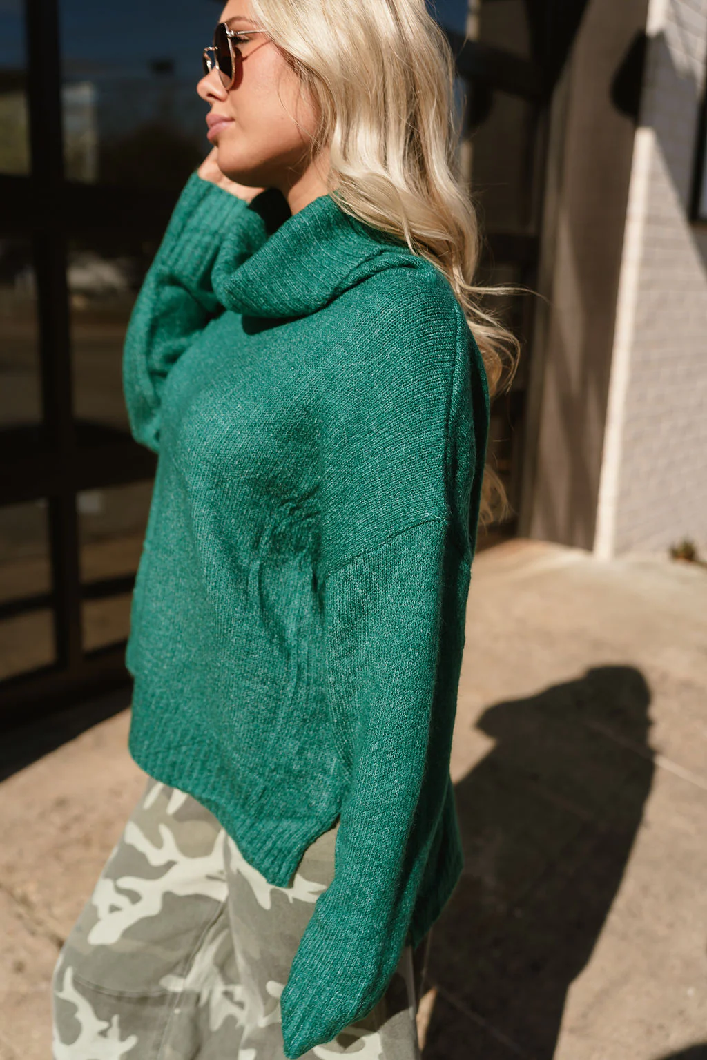 Lindy Green Turtleneck Sweater - Image 6