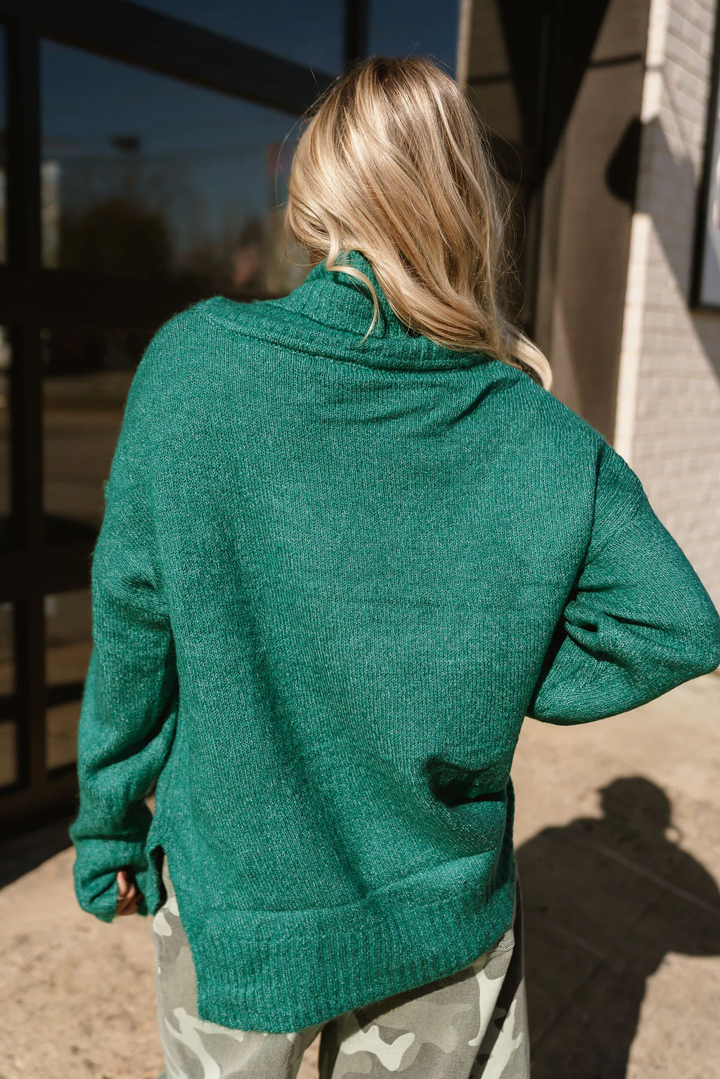 Lindy Green Turtleneck Sweater - Image 7