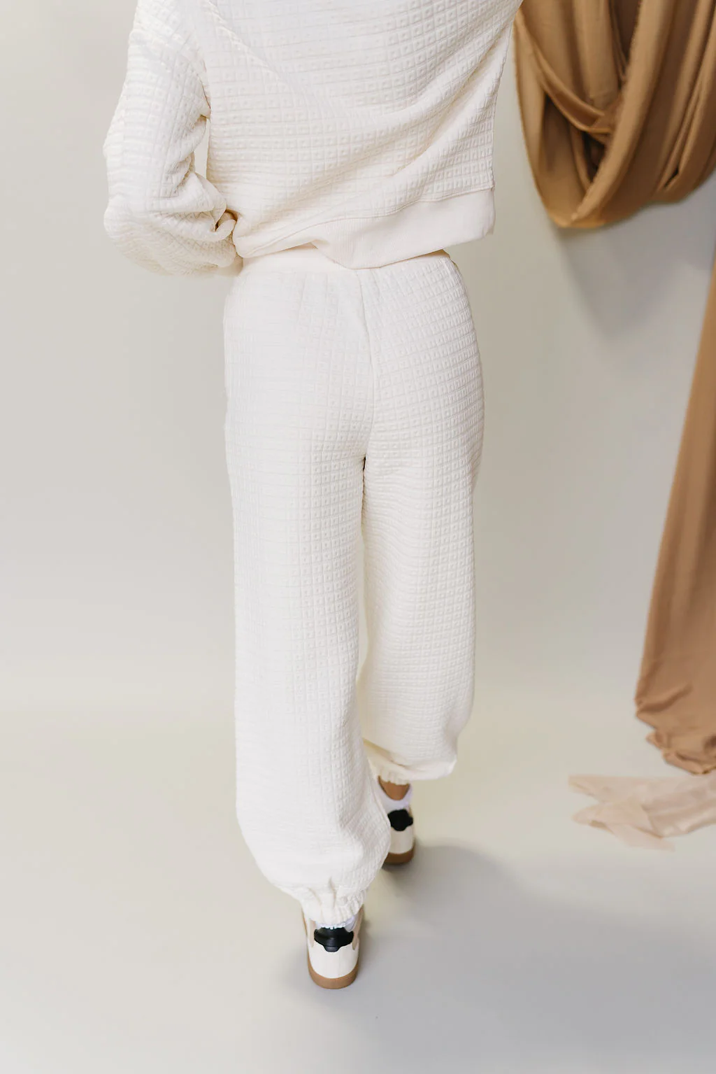 Liora Cream Jogger Pants - Image 4