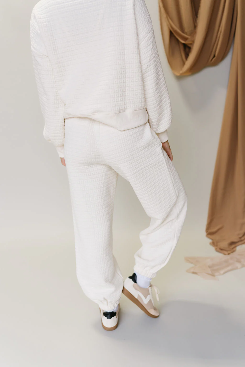 Liora Cream Jogger Pants - Image 5