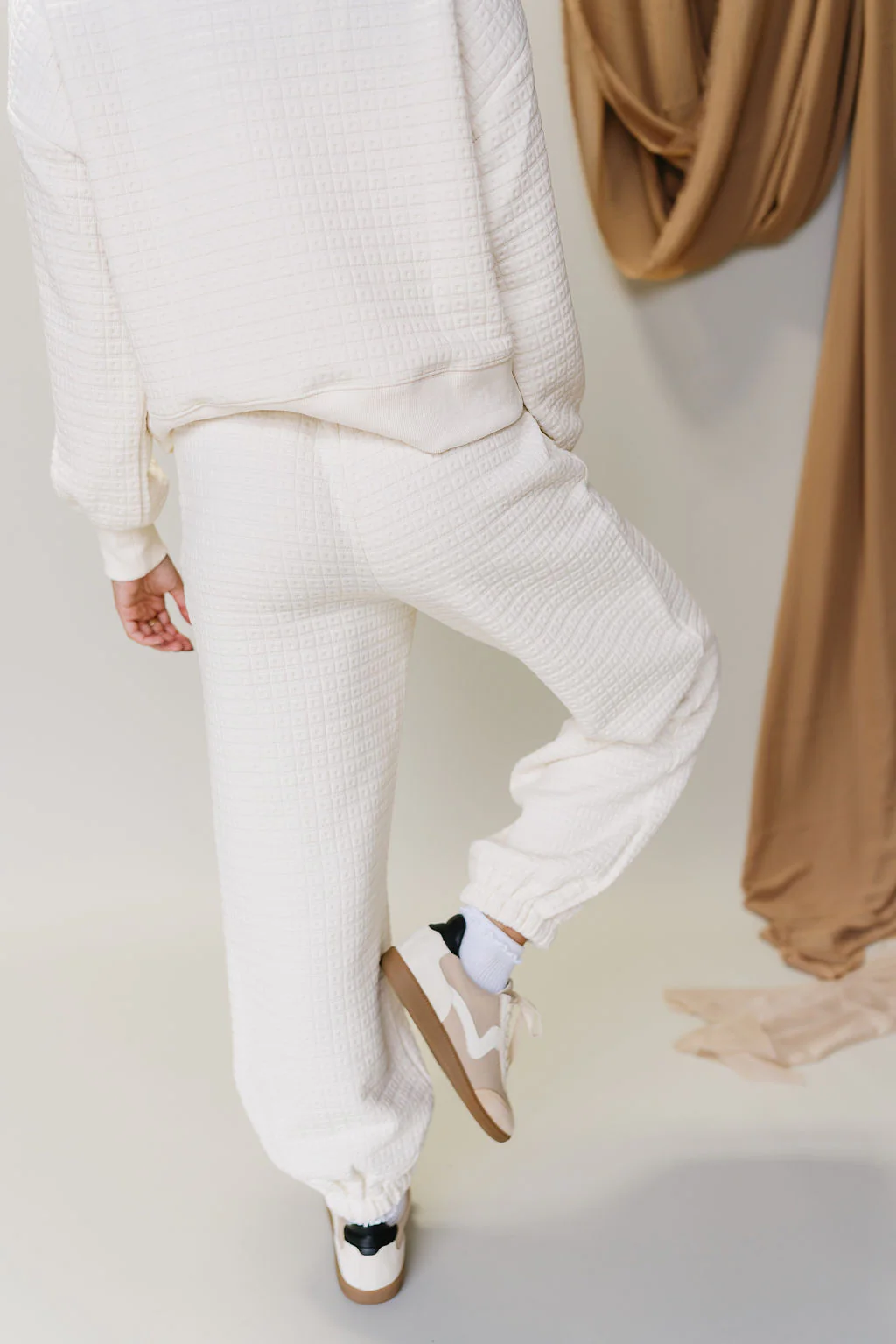 Liora Cream Jogger Pants - Image 6