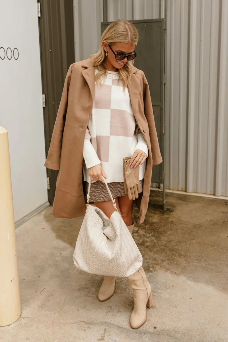 Livie Collared Long Sleeve Coat - Image 11