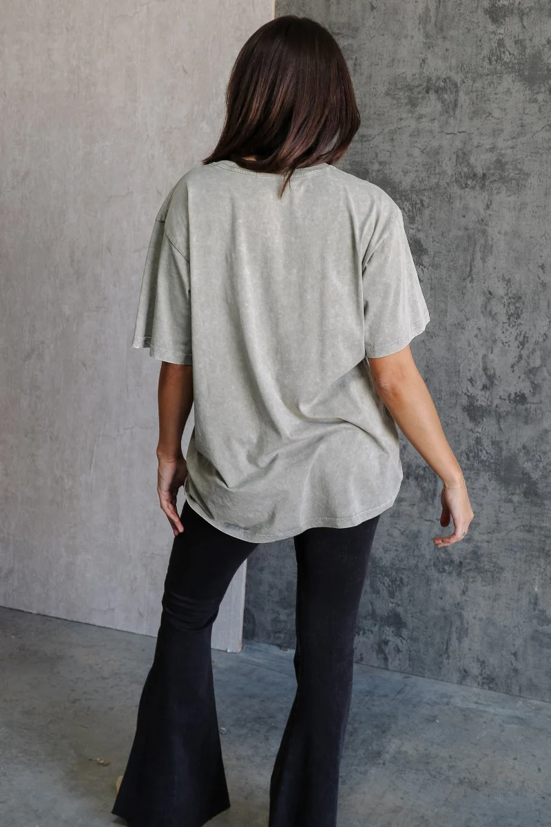 Long Live Cowgirls Grey Graphic Tee - Image 8