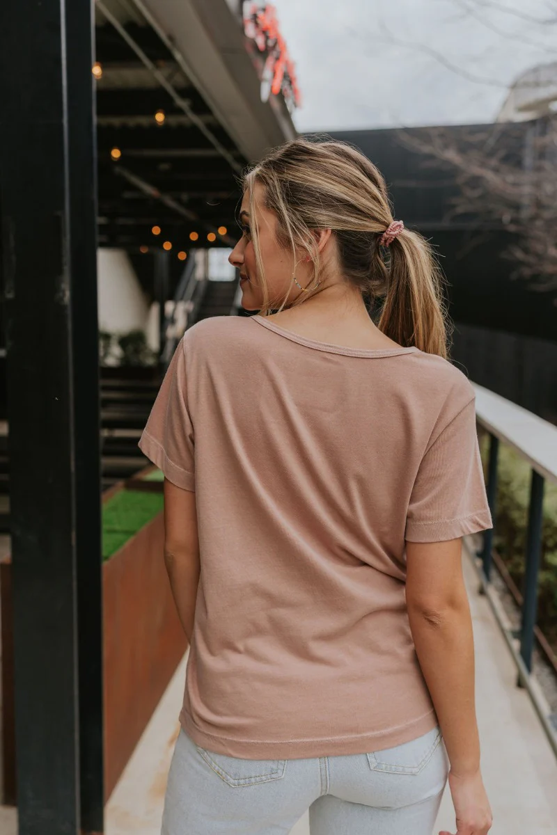 Lounge Life Top in Taupe - Image 6