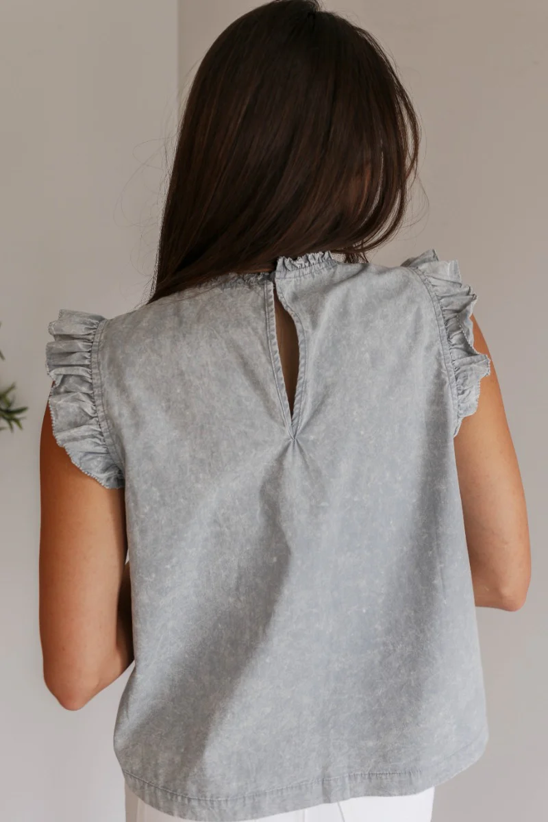 Love Story Ruffled Top - Image 6