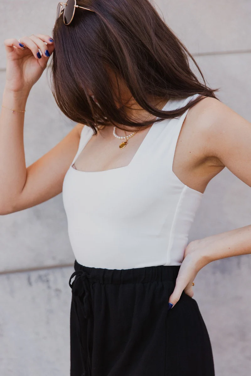 Luna Cream Sleeveless Bodysuit - Image 5