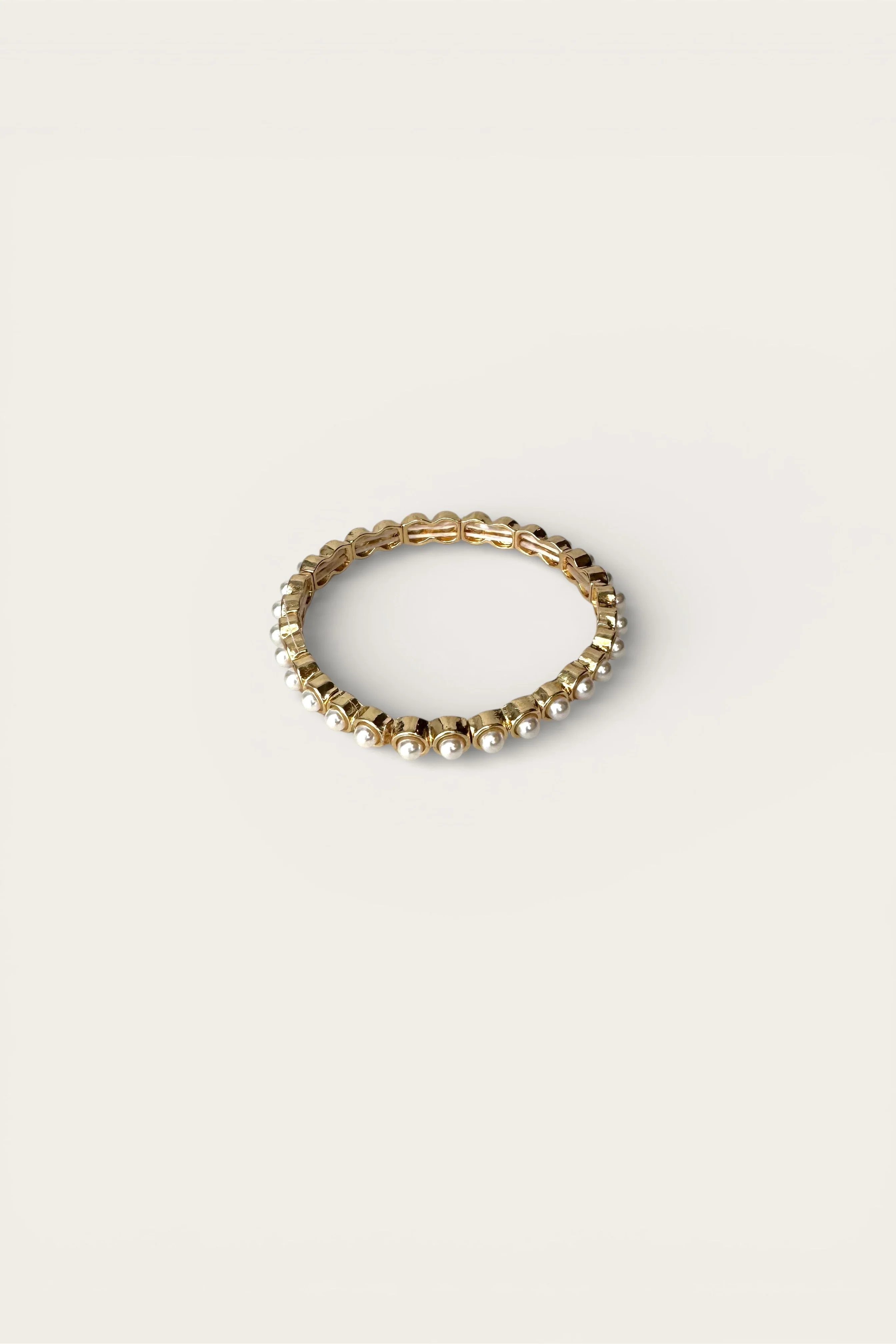 Lydia Gold & Pearl Bracelet