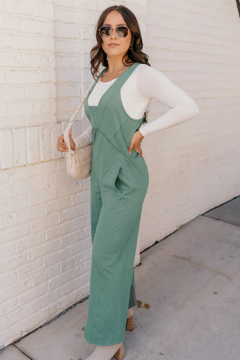 Lyla Sage Sleeveless Jumpsuit