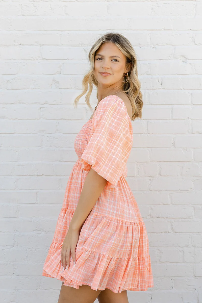 Madeline Plaid Dress - Image 3