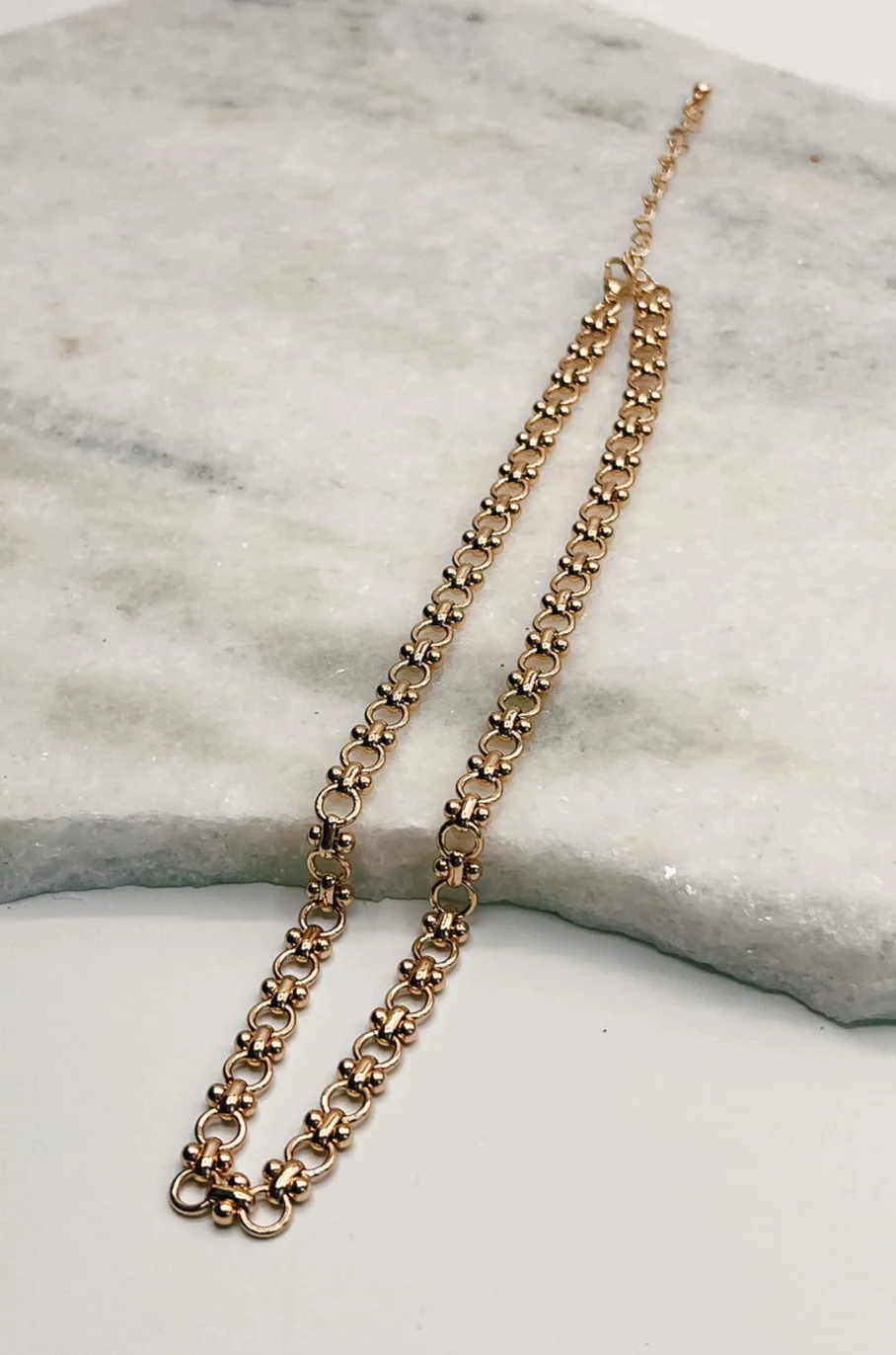 Madison Gold Chain Link Necklace