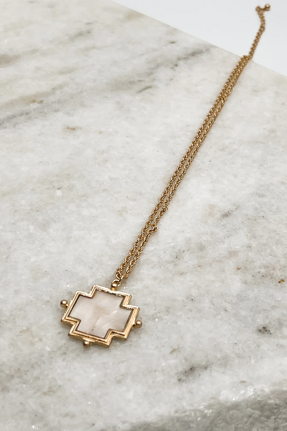 Mae Cross Necklace - Image 2