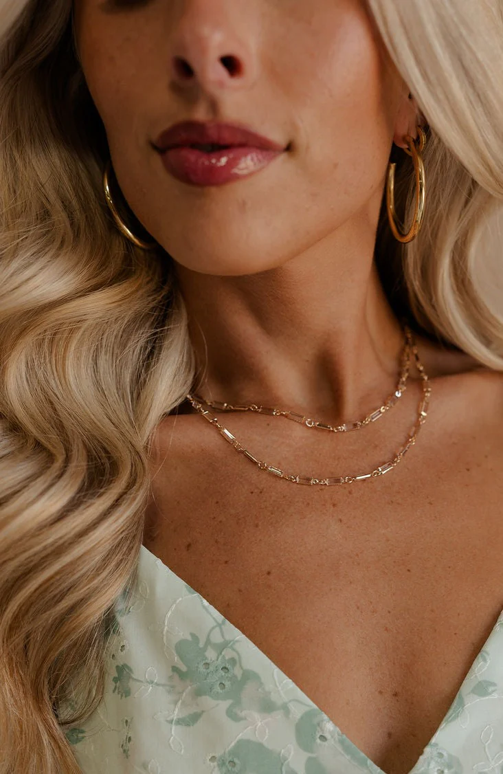 Magdelene Necklace in Crystal