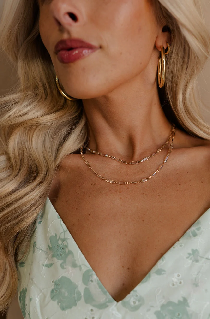 Magdelene Necklace in Crystal - Image 2