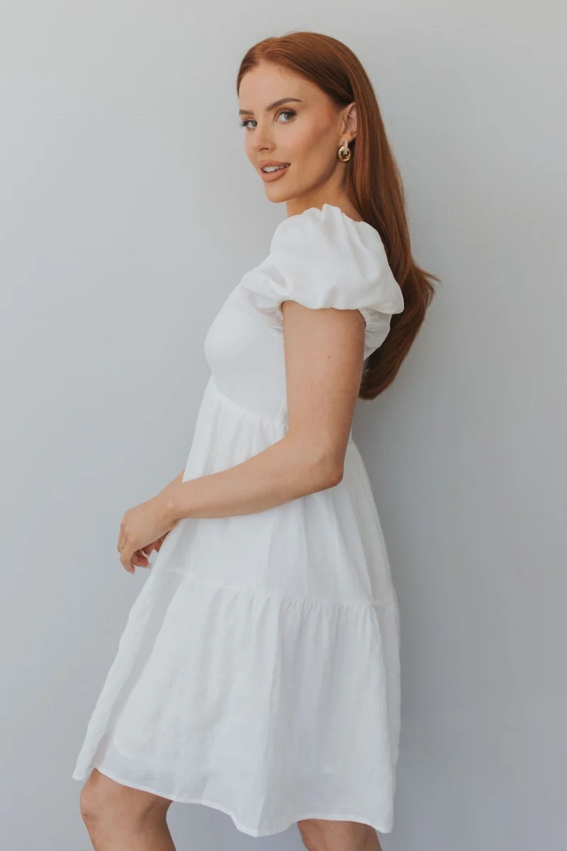 Make A Wish Dress in White - Image 5