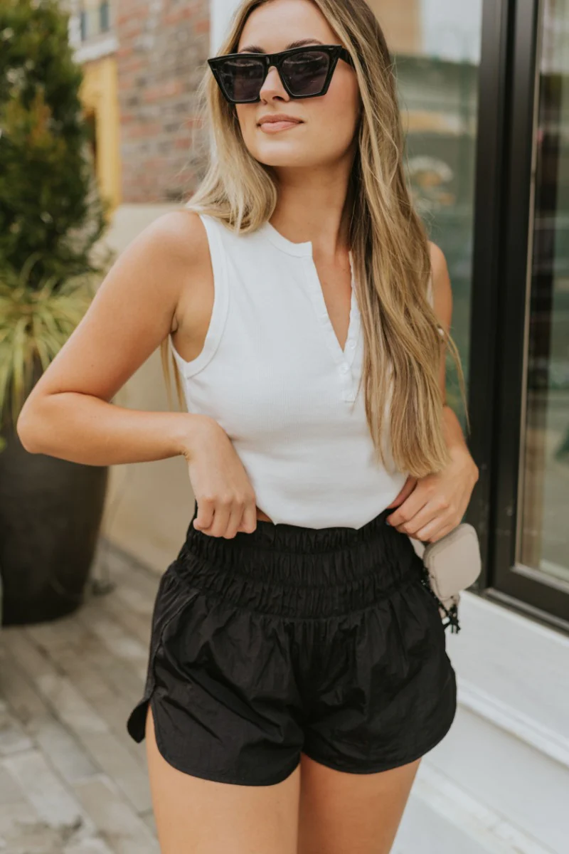Making Moves Shorts in Black