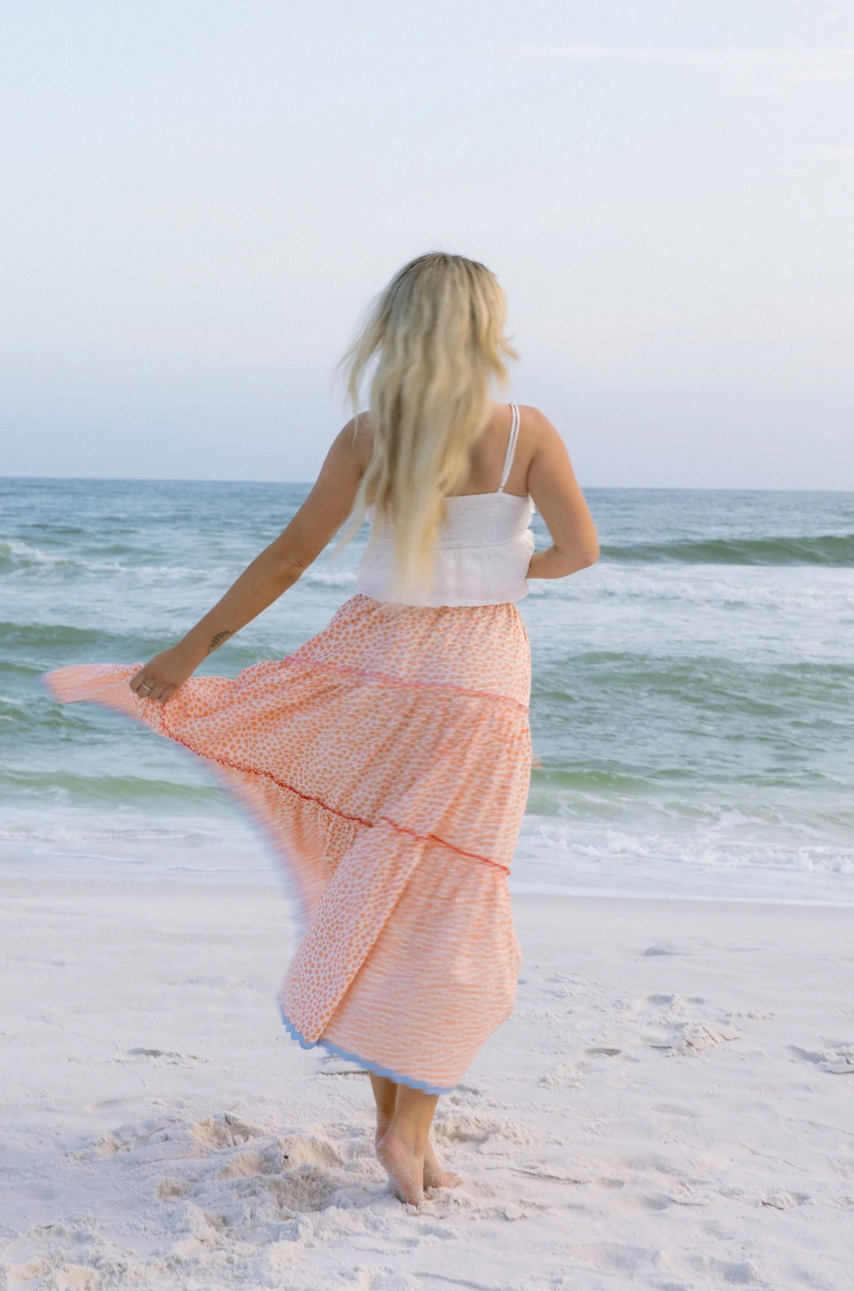 Marisol Tiered Floral Maxi Skirt - Image 3