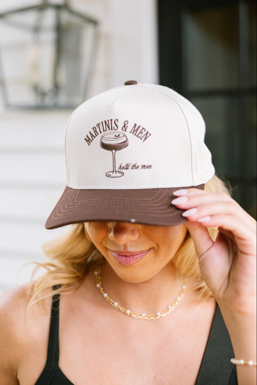 Martinis & Men Trucker Hat - Image 3