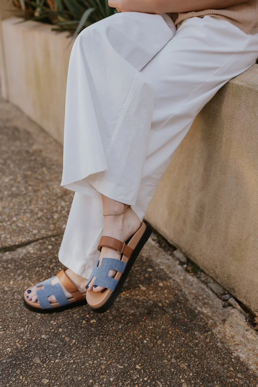 Mayven Sandal in Denim Multi - Image 2