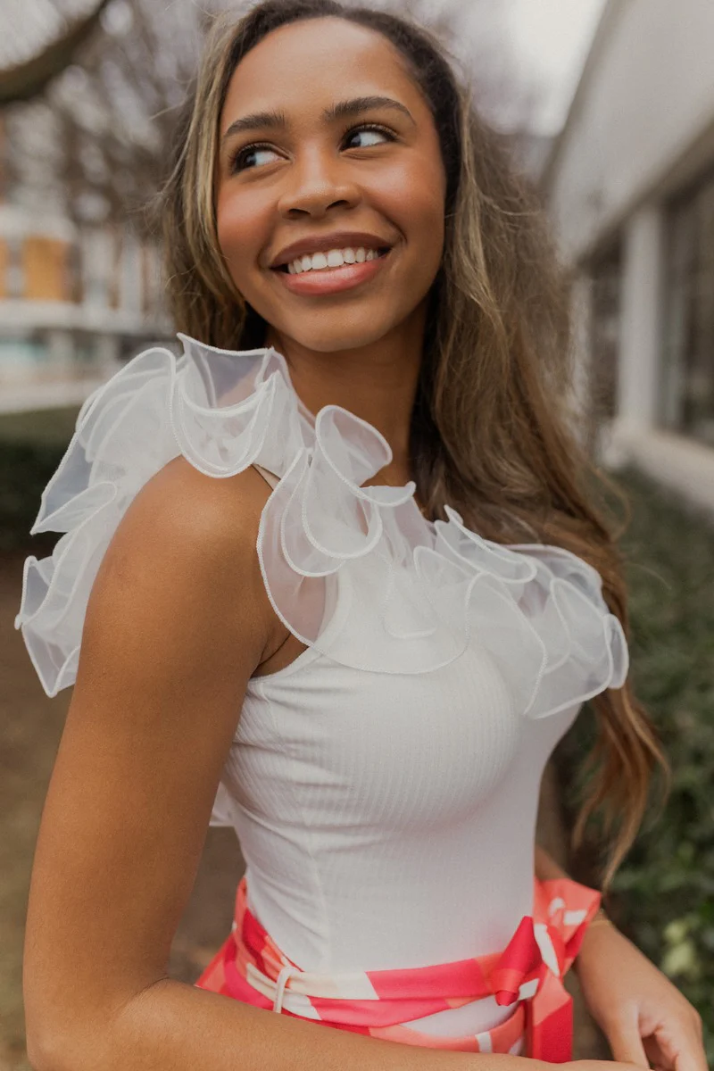 Meant To Be Ruffle Bodysuit - Image 3