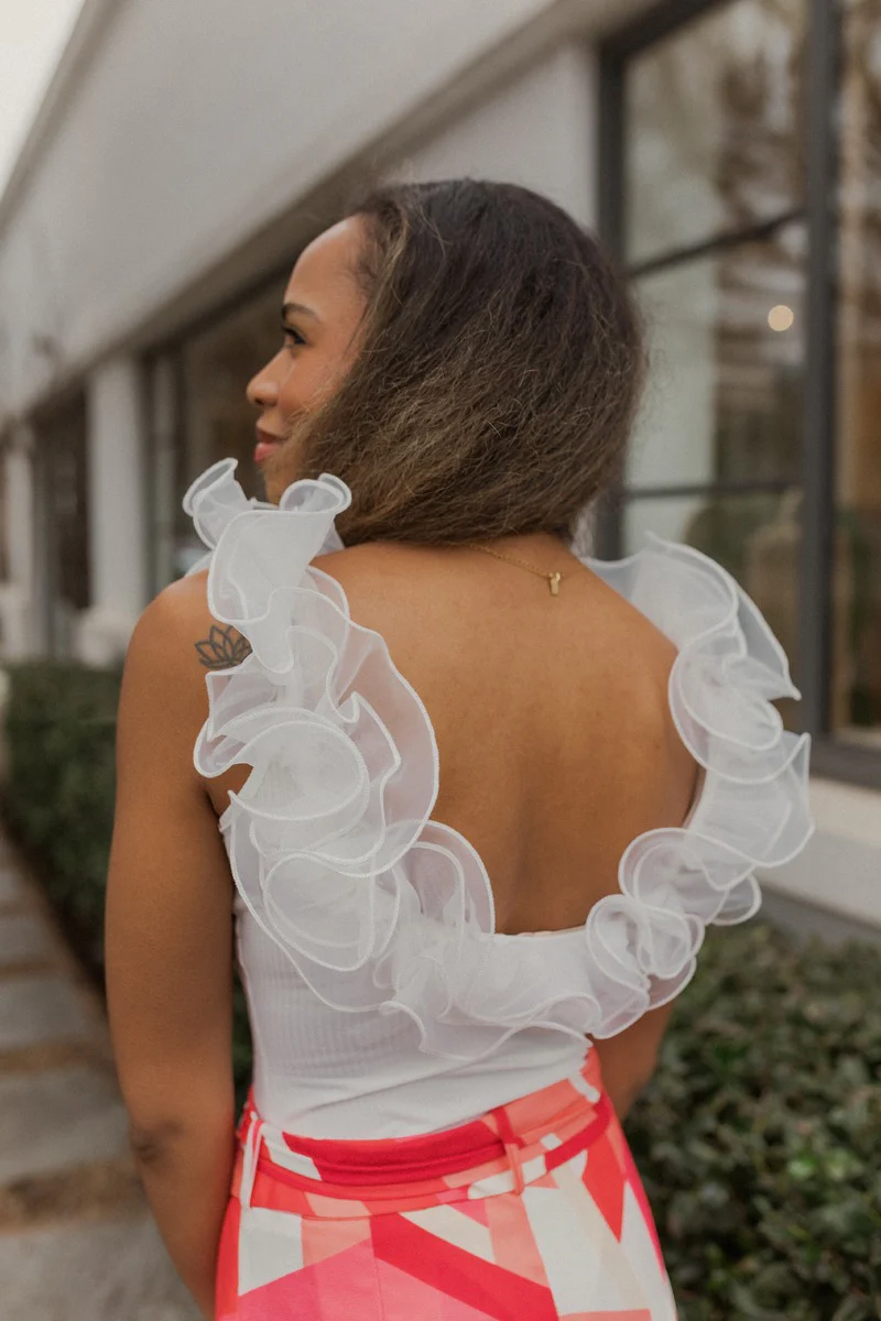 Meant To Be Ruffle Bodysuit - Image 5