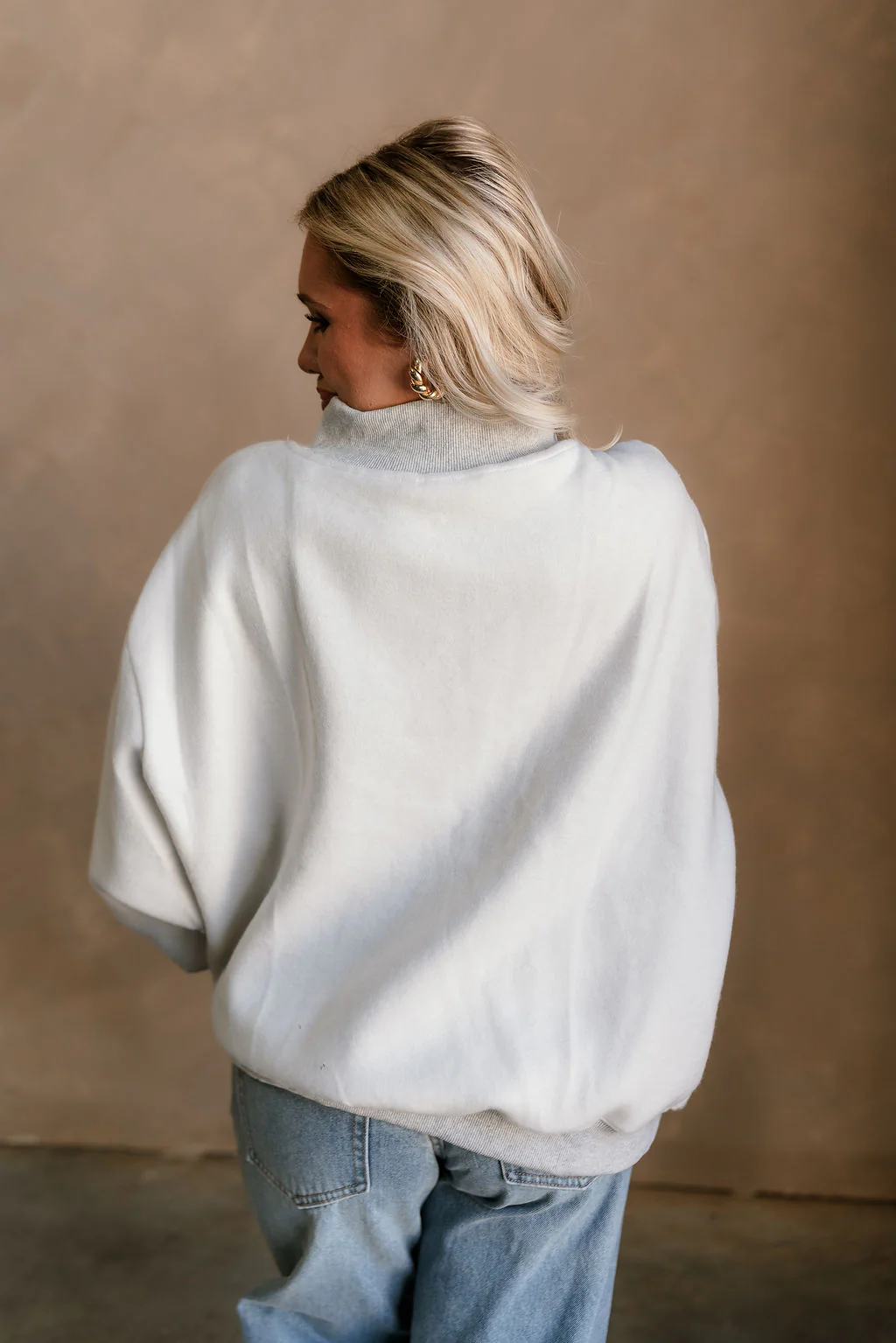 Merry/Grinchy Reversible Mock Neck Sweatshirt - Image 12