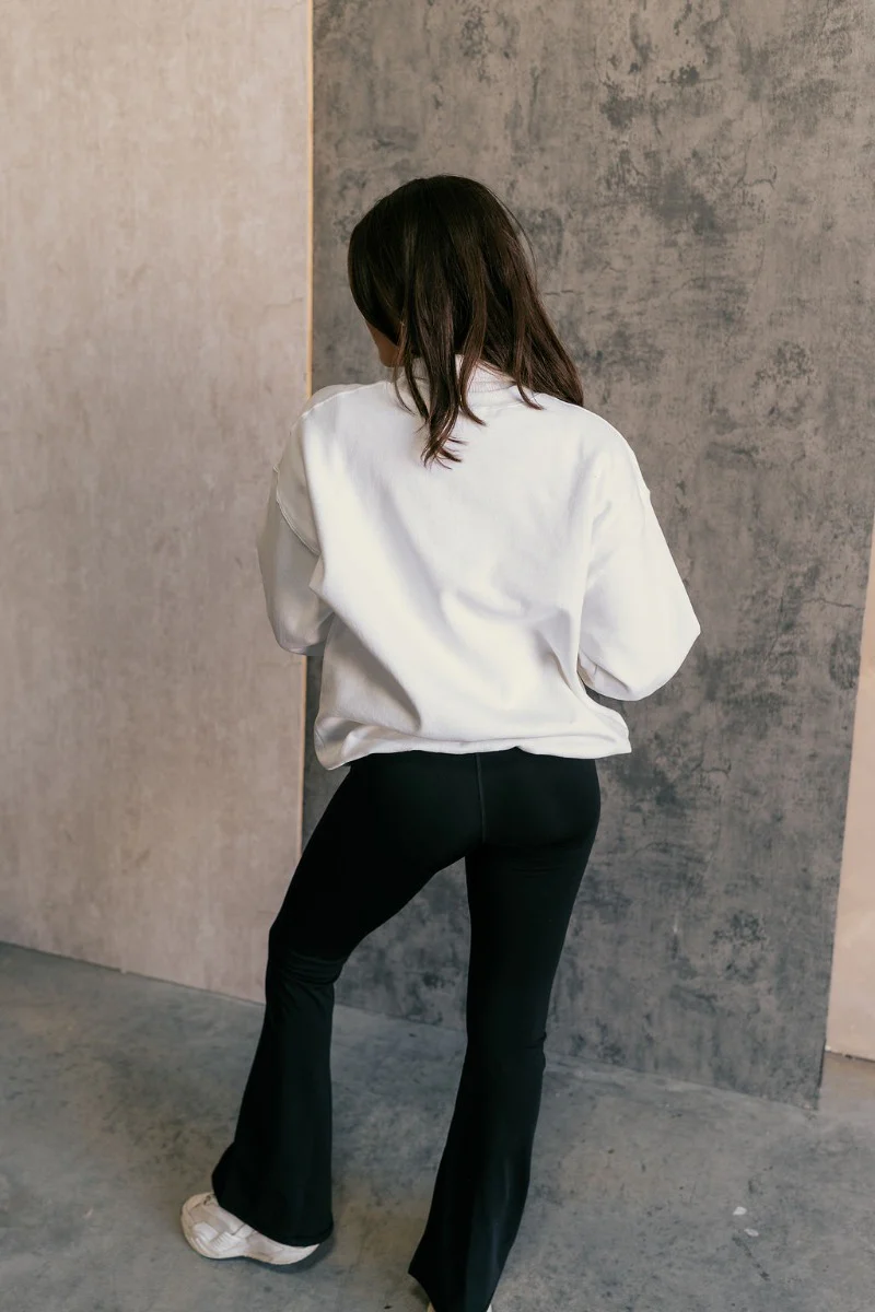 Merry Red and White Long Sleeve Sweatshirt - Image 10