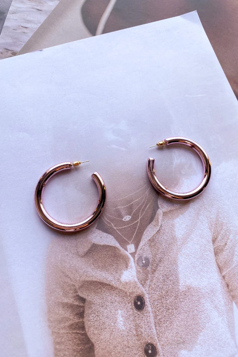 Lucky Me Earring In Pink - Image 2