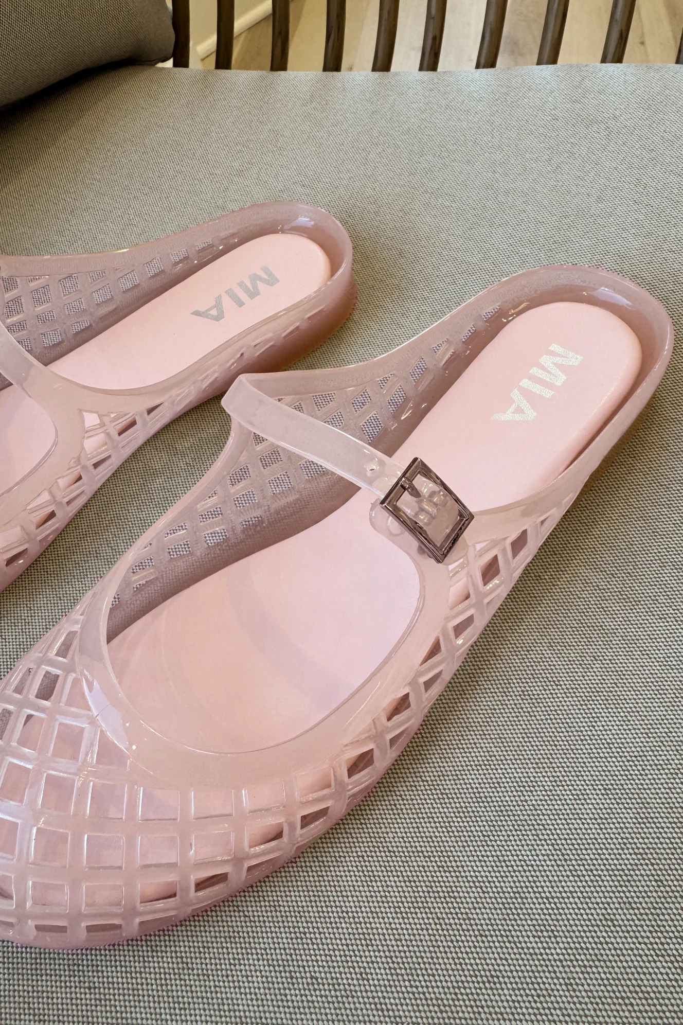 Mia Cherri Blush Slide-On Flat - Image 3