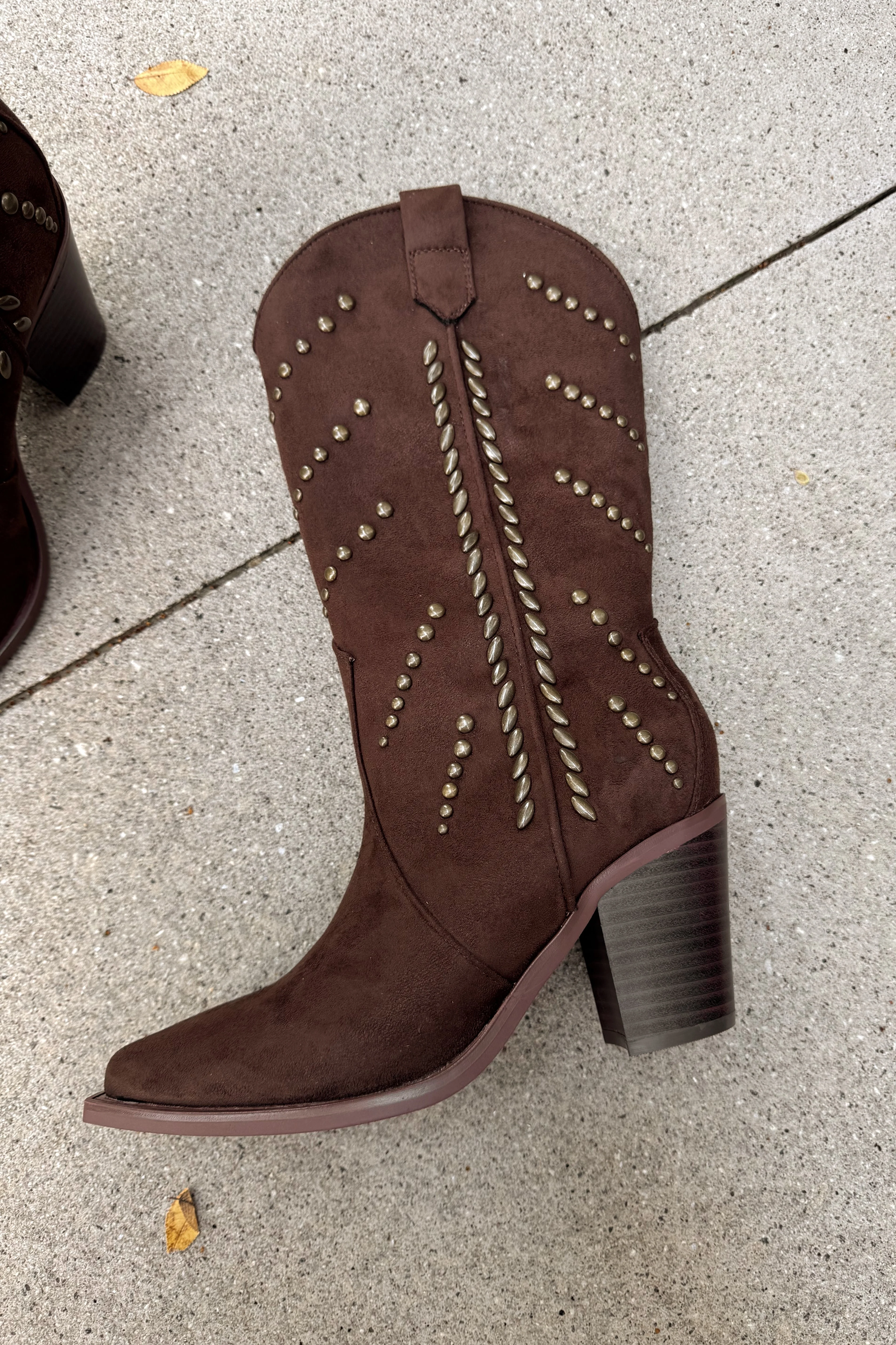 Mia Morgann Chocolate Brown Western Boots - Image 2