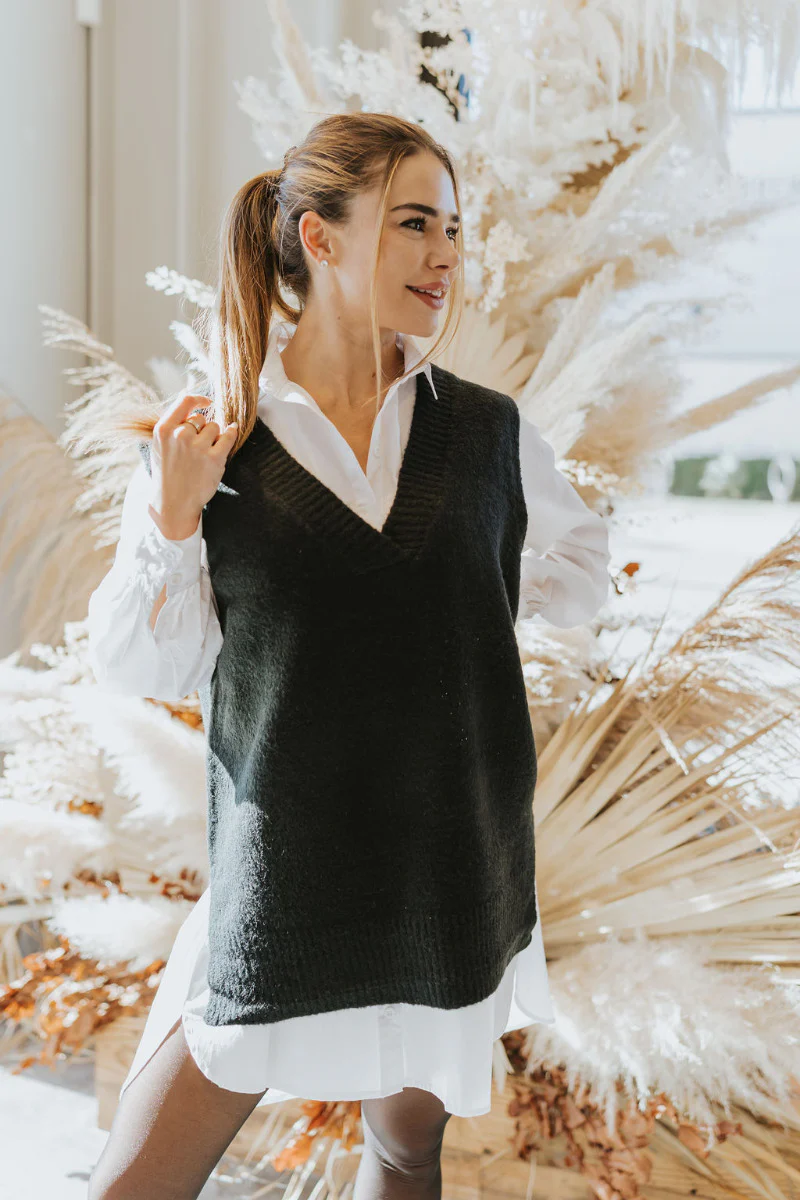 Midnight Hour Sweater Vest