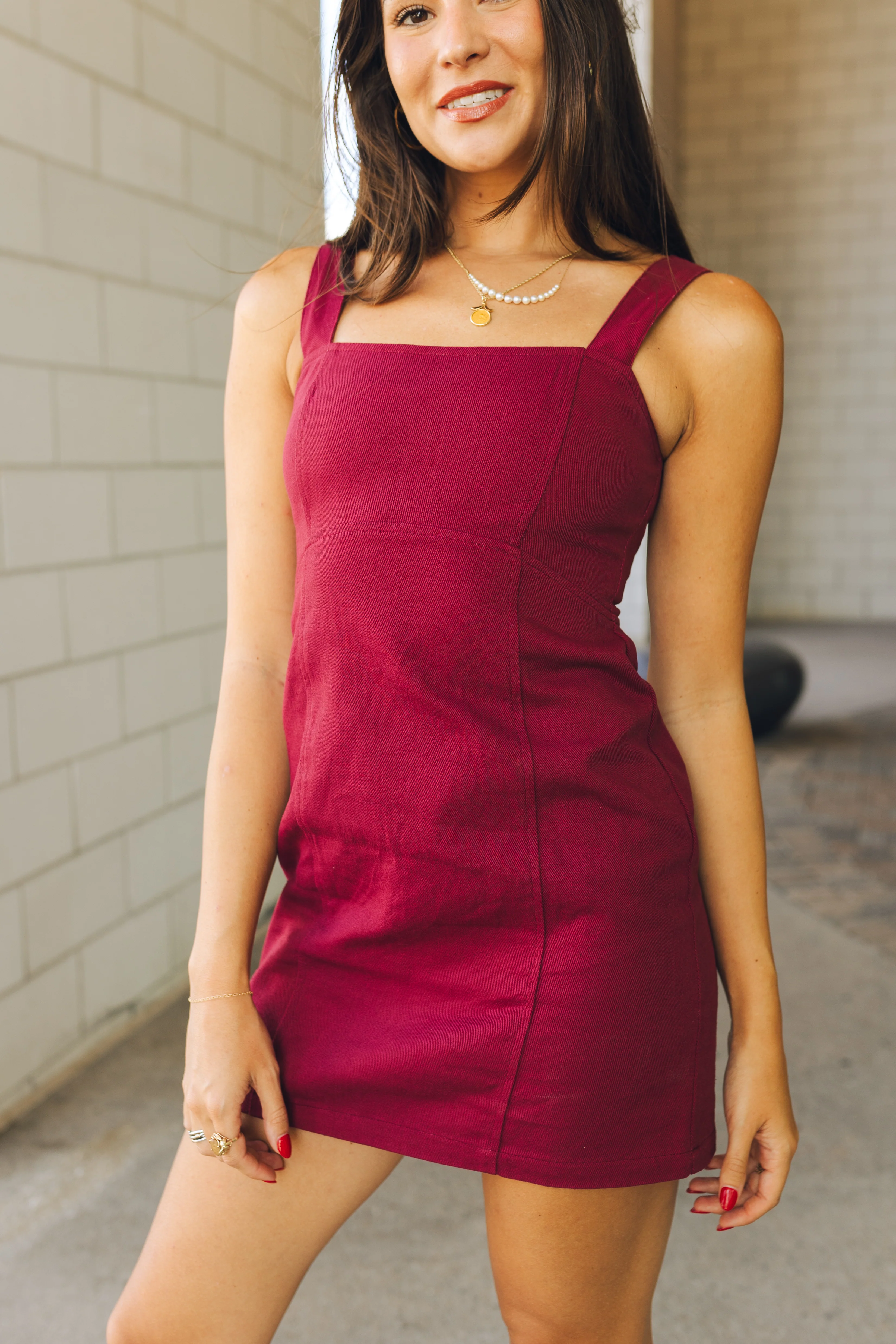 Millie Denim Mini Dress - Image 2