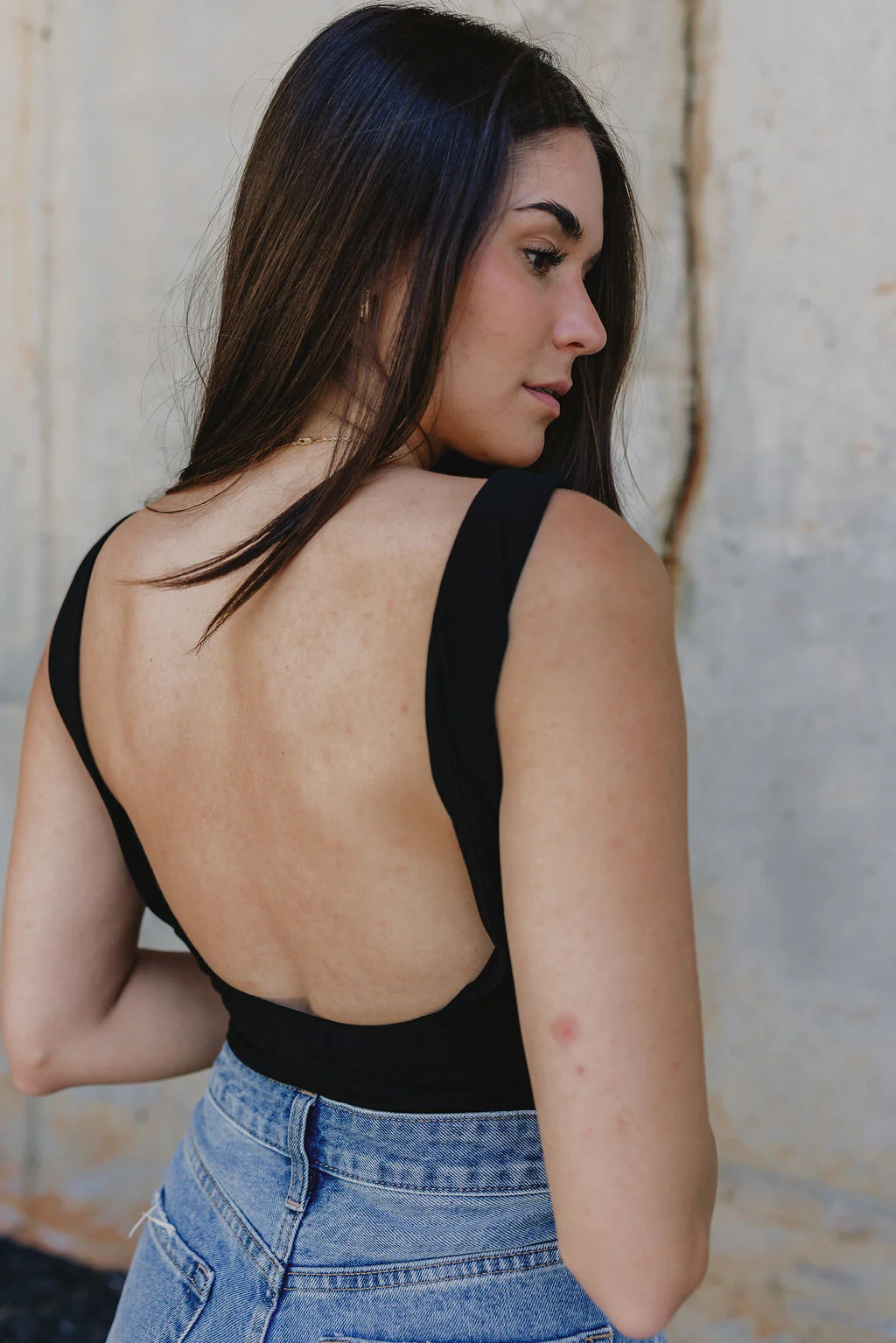 Mira Scooped Back Sleeveless Bodysuit - Image 9
