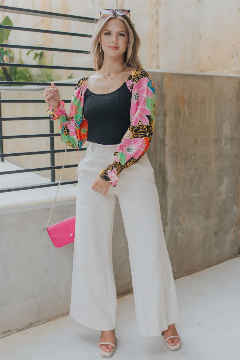 Miss Me Floral Bodysuit - Image 2