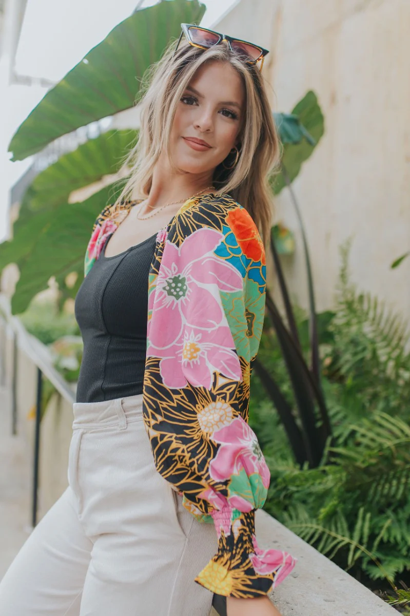 Miss Me Floral Bodysuit - Image 4