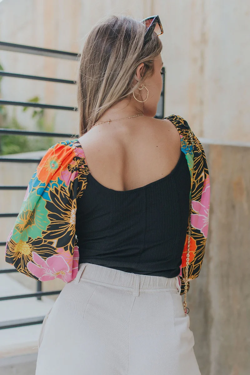 Miss Me Floral Bodysuit - Image 6
