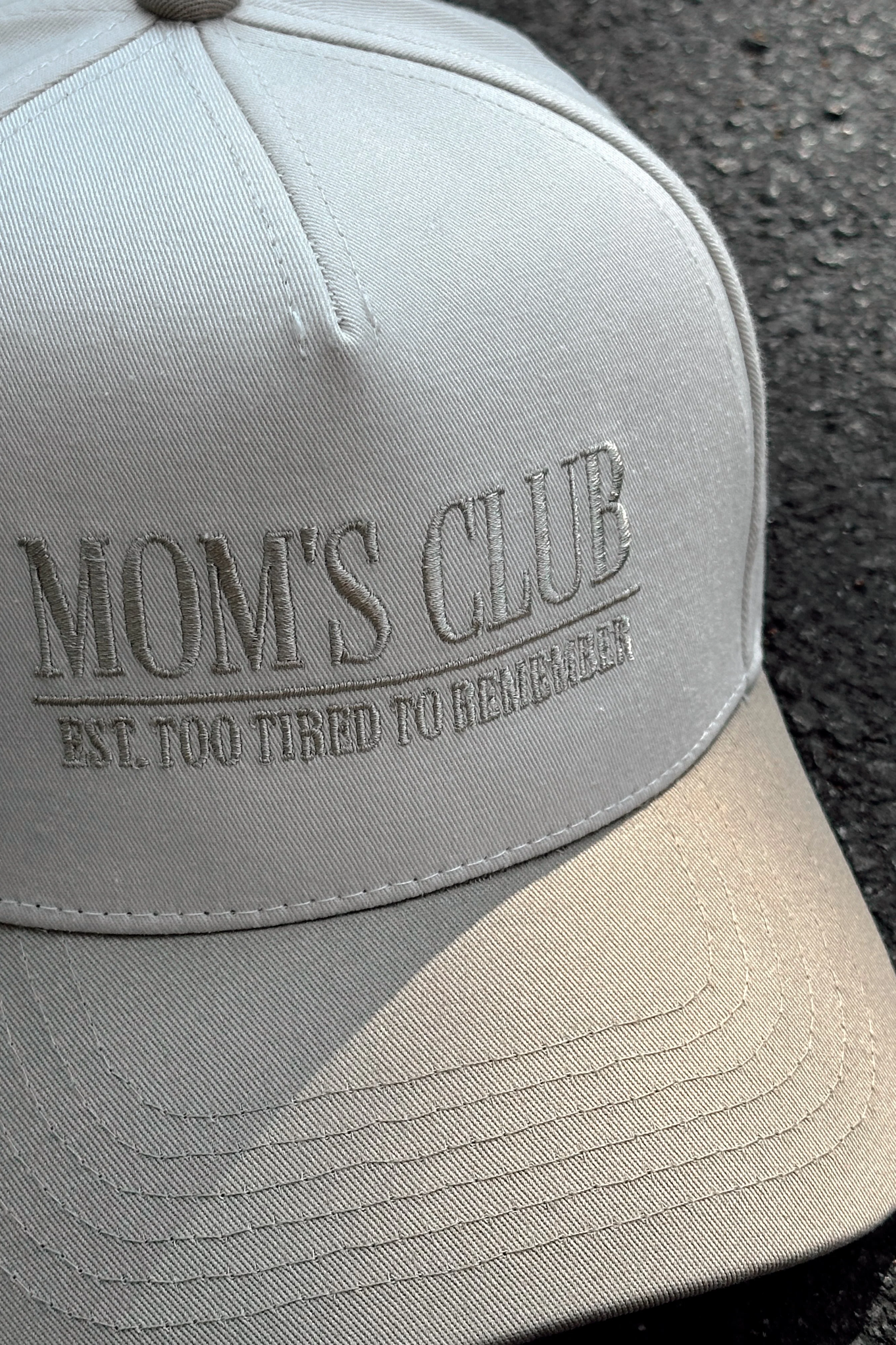 Mom's Club Too Tired To Remember Trucker Hat - Image 4