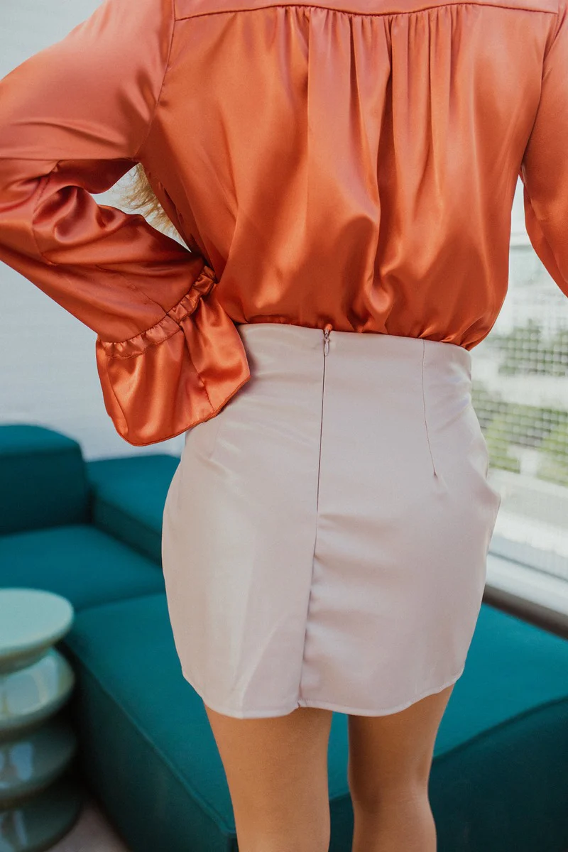 Most Wanted Skirt in Mauve - Image 4