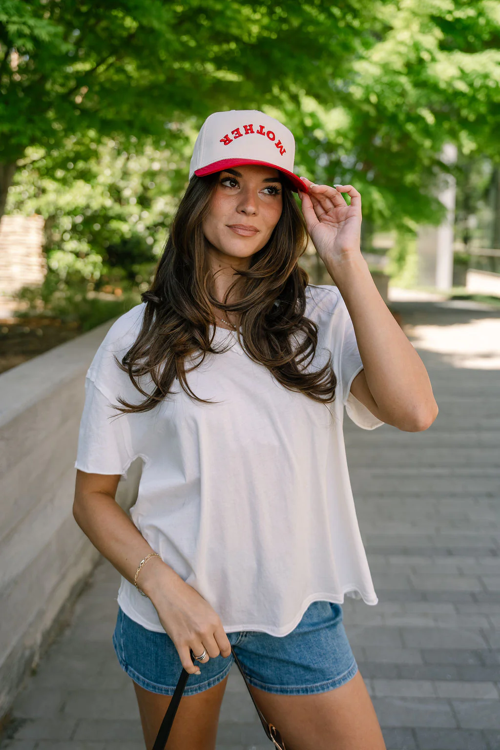 Mother Tan & Red Trucker Hat - Image 2