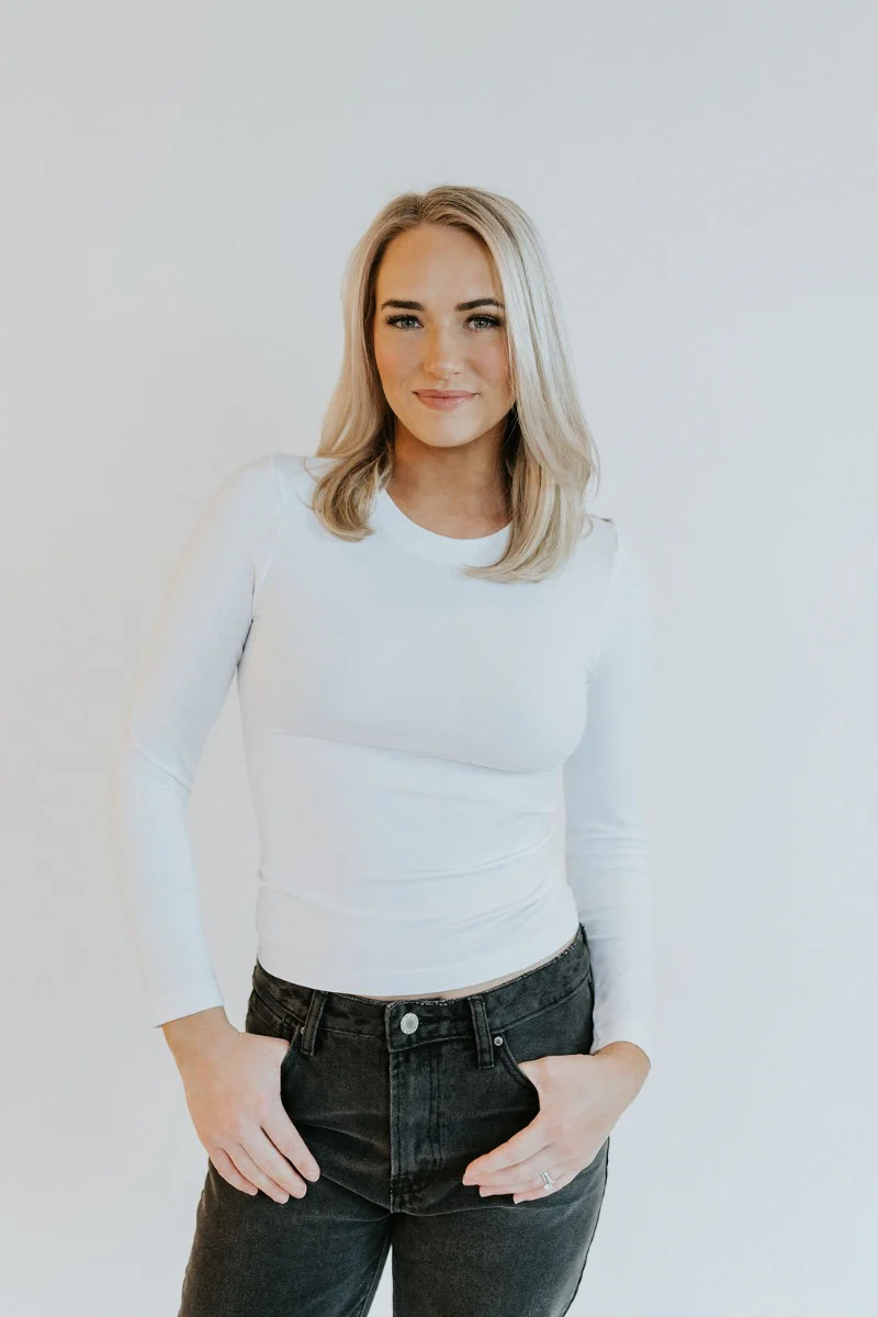 My Go-To Top In White - Image 2