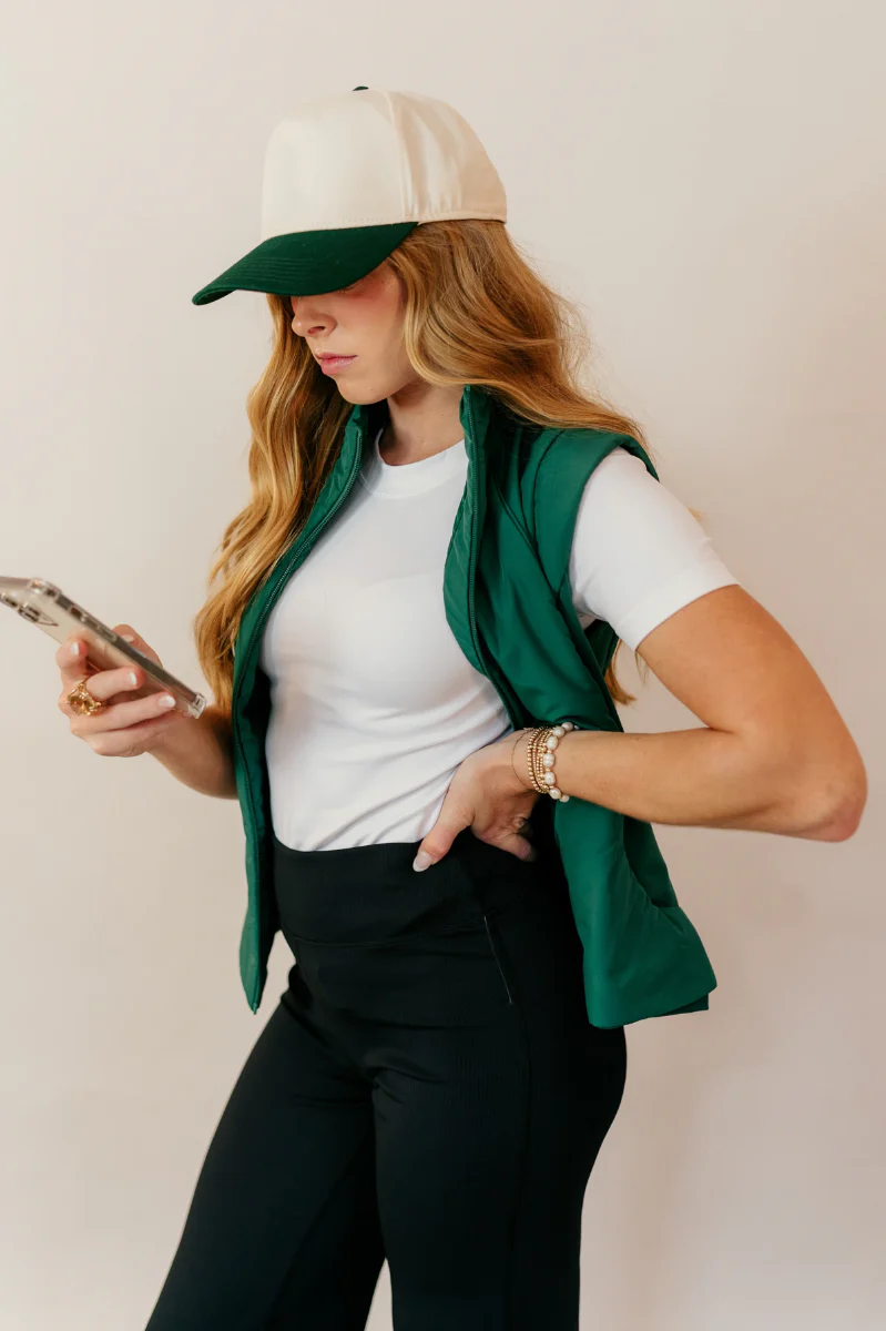 Naya Hunter Green Athletic Vest - Image 4