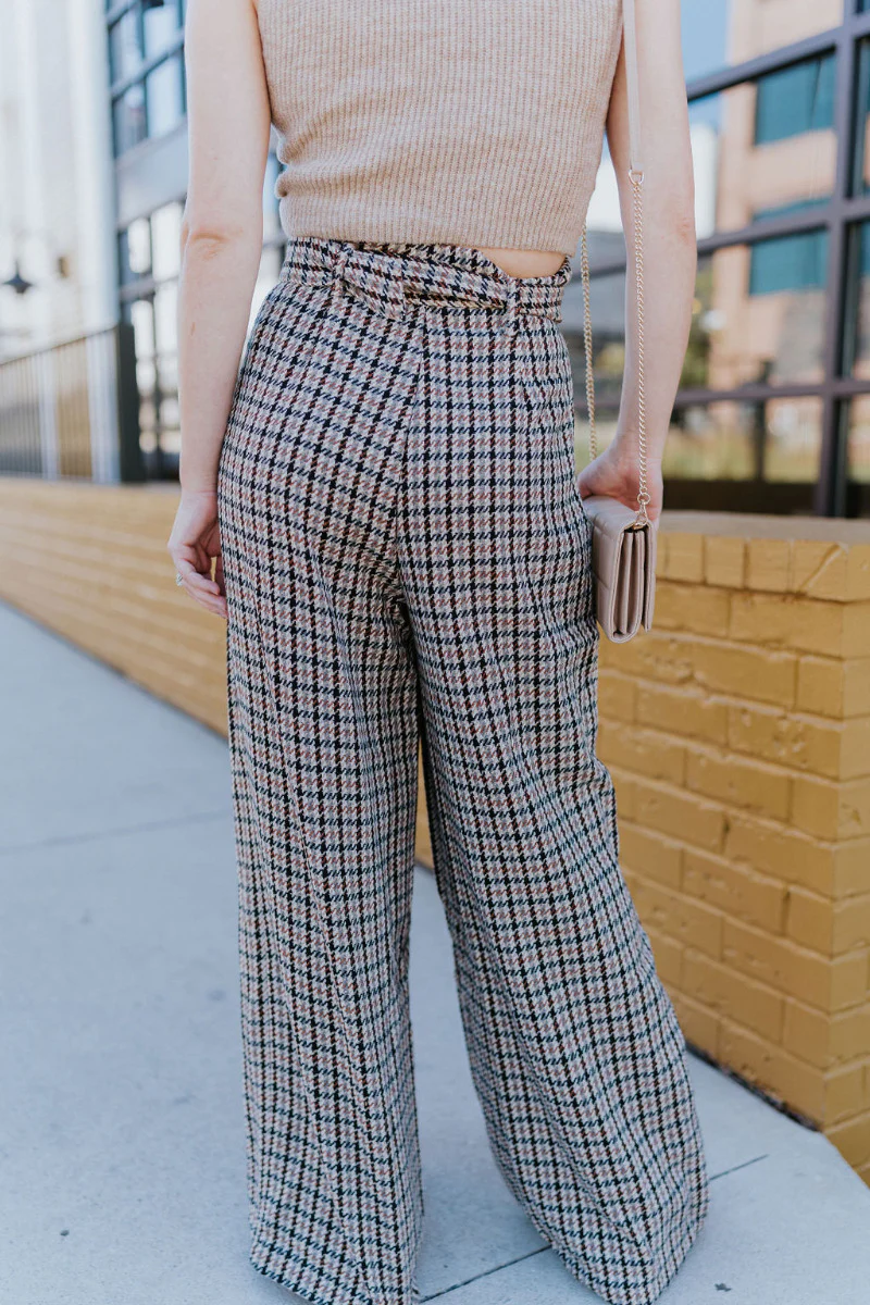 New In Town Houndstooth Pants - Image 7