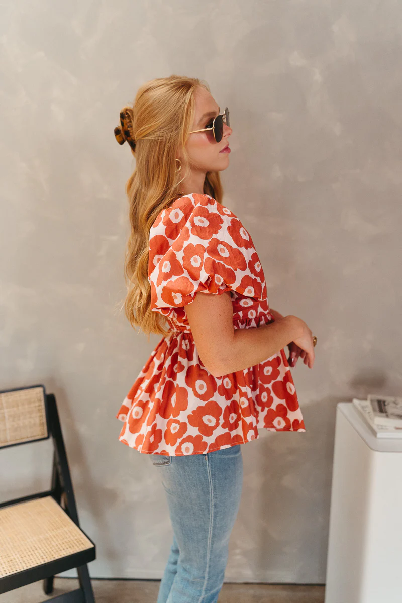 New Life Floral Top - Image 3