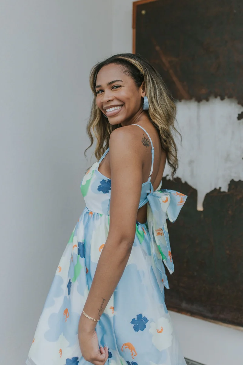 Newport Floral Dress - Image 3