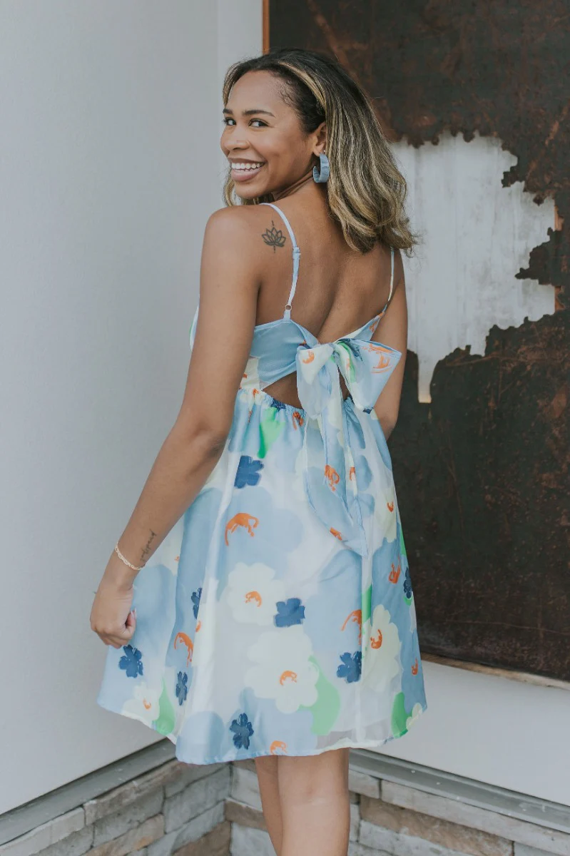 Newport Floral Dress - Image 4
