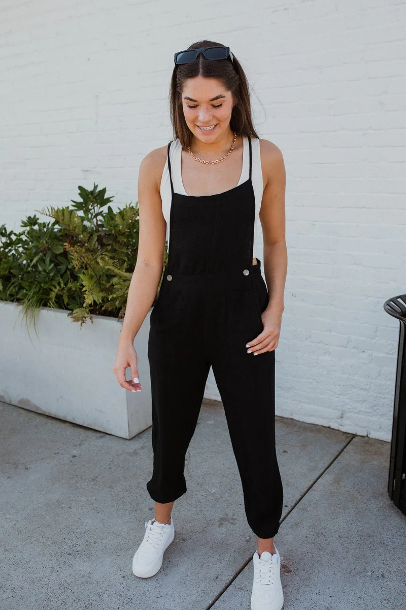 Next Adventure Jumpsuit in Black - Image 2