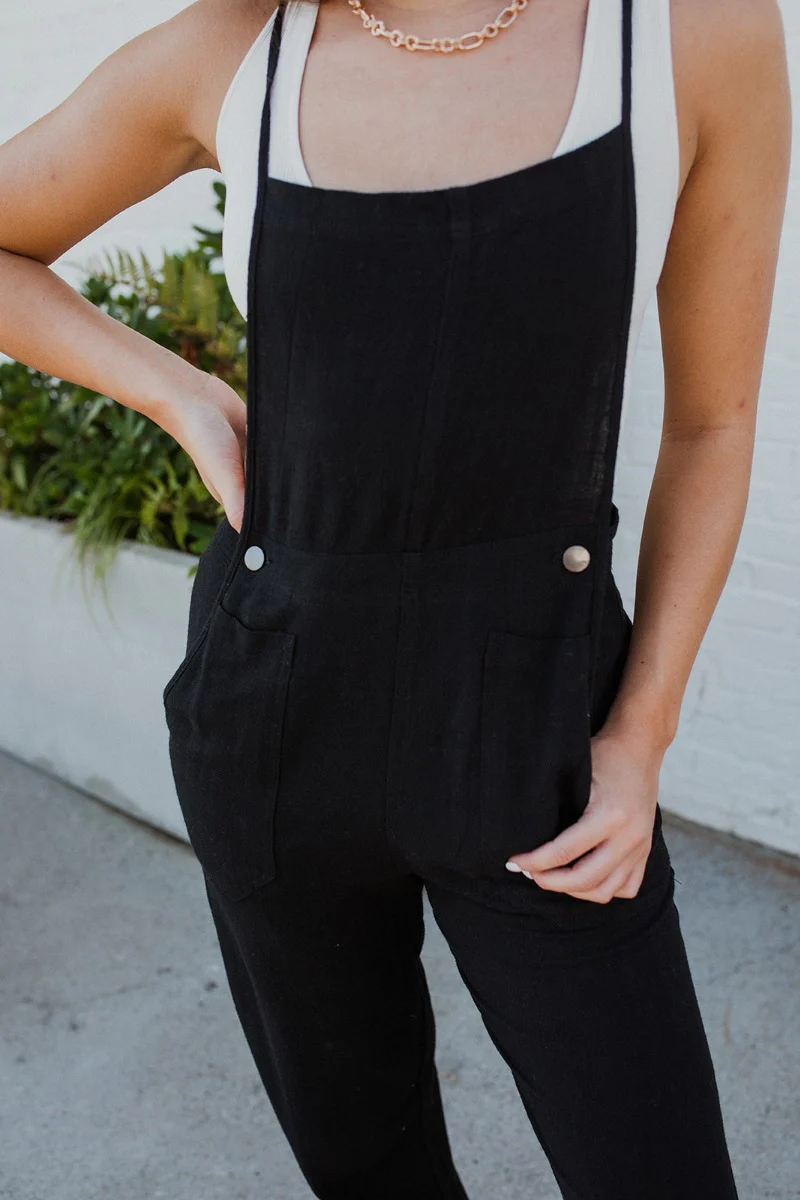 Next Adventure Jumpsuit in Black - Image 4