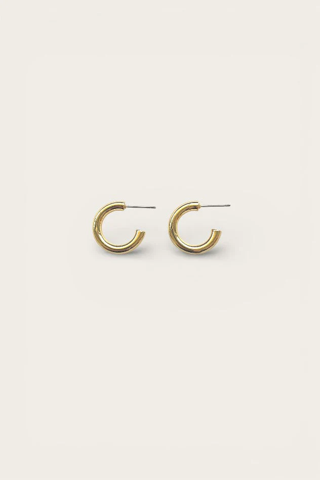 Norah Gold Dipped Hoop Earring