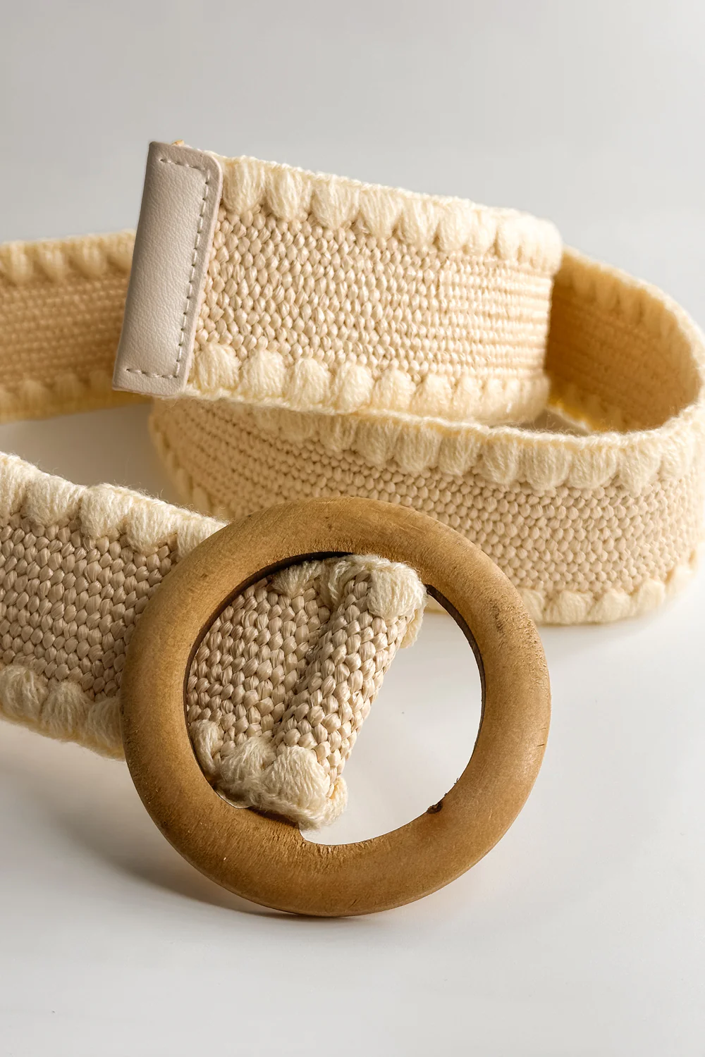 Nova Woven Scalloped Adjustable Belt
